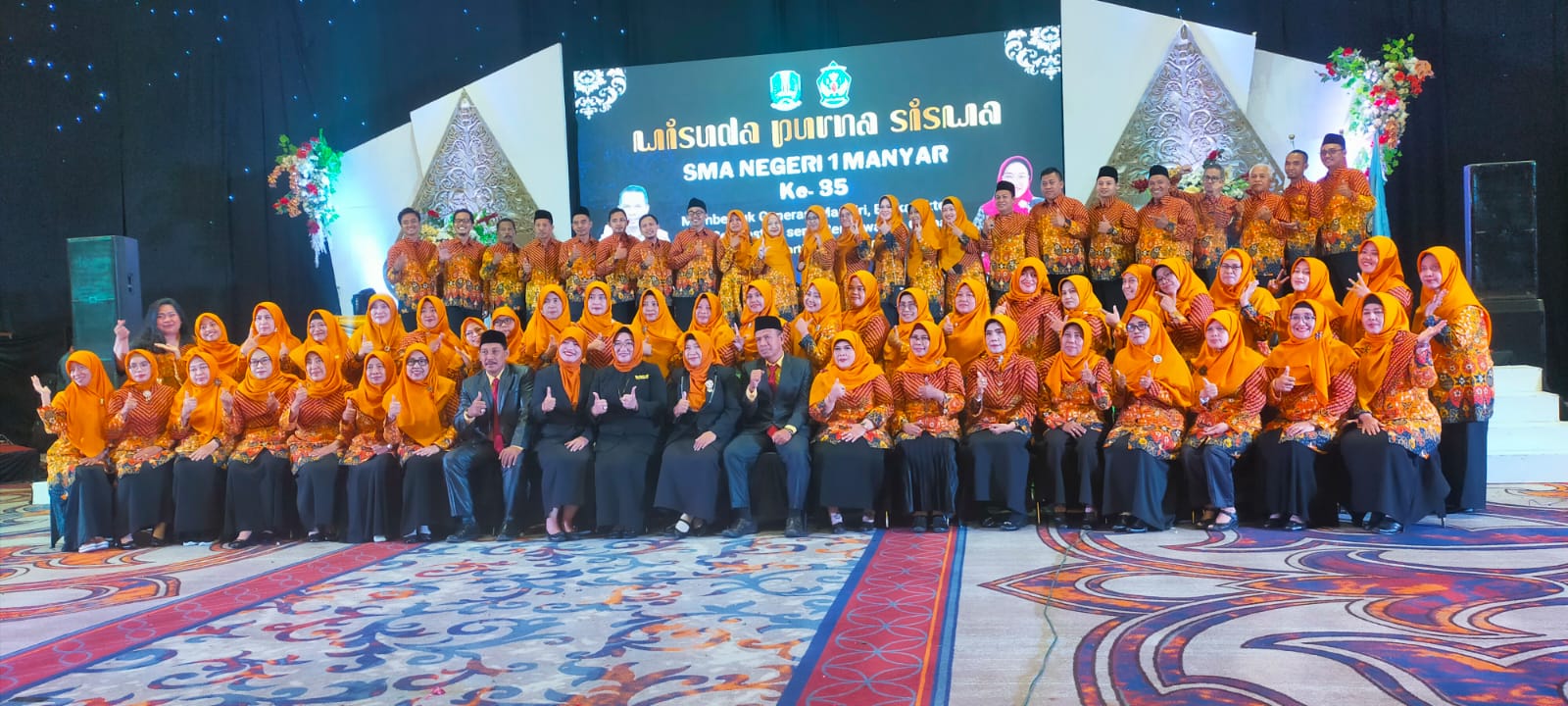 WISUDA PURNA DIDIK KE -35 SMAN 1 MANYAR