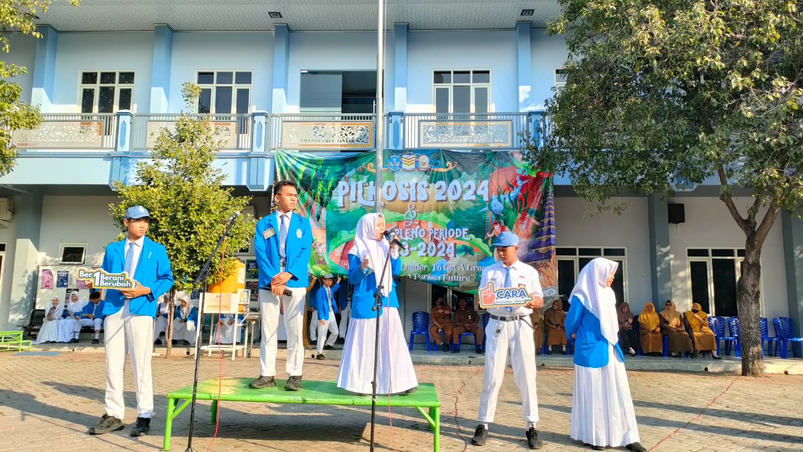 Kampanye Pemilihan OSIS SMA Negeri 1 Manyar