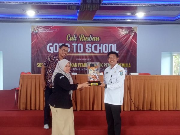 SMA Negeri 1 Manyar Gelar Sosialisasi Pendidikan Pemilih Pemula Bersama KPUD Gresik